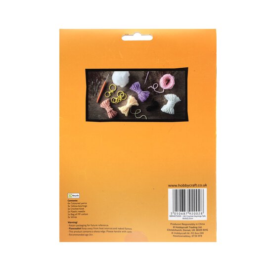Halloween Keyring Crochet Kit 3 Pack image number 4