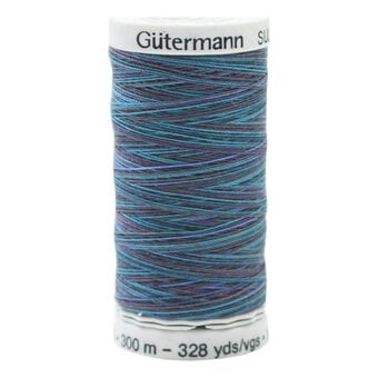 Gutermann Blue Purple Sulky Cotton Thread 30 Weight 300m (4022)