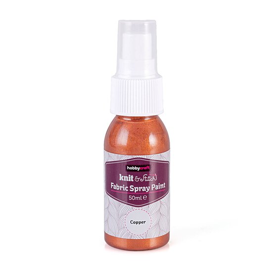 Copper Fabric Spray Paint 50ml image number 1