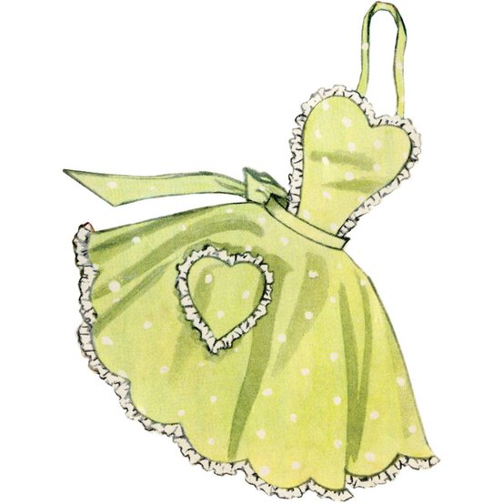 Simplicity Vintage Aprons Sewing Pattern S9311 image number 5