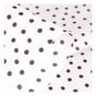 Black and White Spot Printed Tissue Paper 50cm x 75cm 6 Pack  image number 2