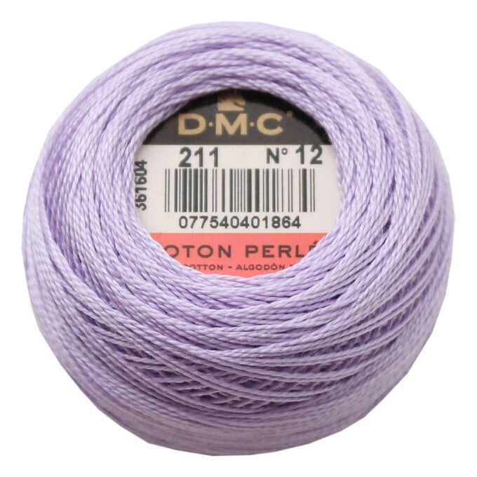 DMC Purple Pearl Cotton Thread on a Ball 120m (211) image number 1