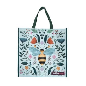 Floral Bee Woven Bag for Life image number 2
