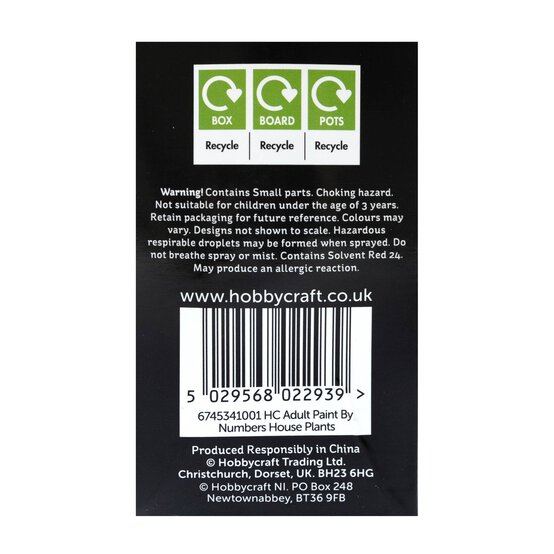 House Plants Paint by Numbers Canvas Roll image number 7