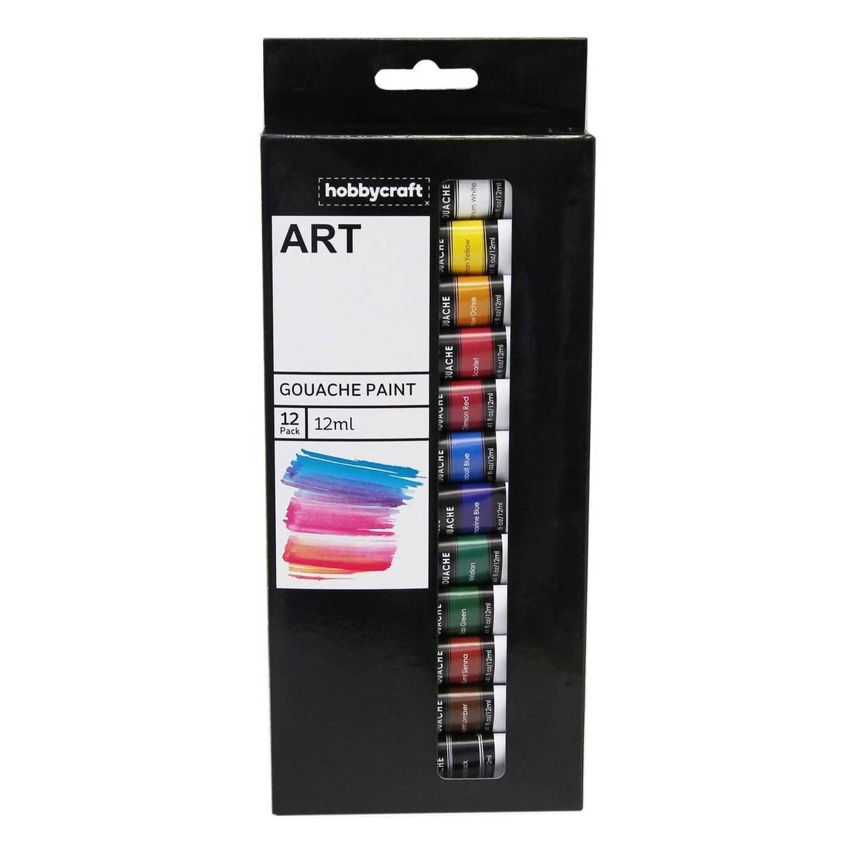 Gouache Paints 12ml 12 Pack Hobbycraft