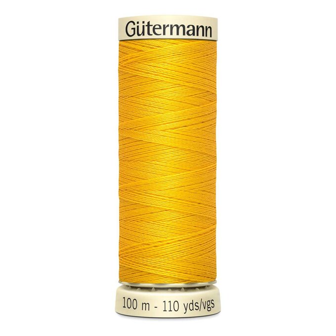 Gutermann Yellow Sew All Thread 100m (106)