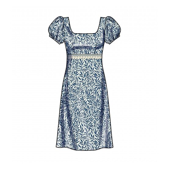 New Look Women's Dress Sewing Pattern 6705 (6-18) image number 5