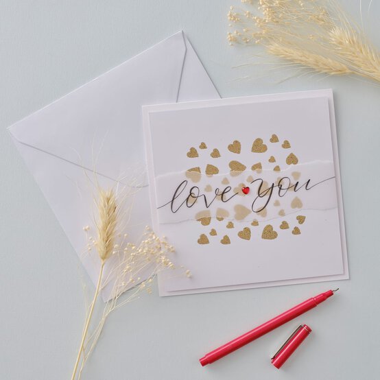 How to Make a Stencilled Anniversary Card image number 1