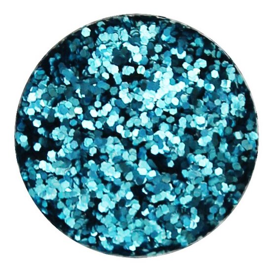 Teal Biodegradable Flaky Glitter Shaker 20g image number 2