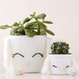 How to Crochet Bunny Plant Pot Covers image number 1