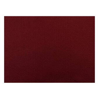 Cranberry Polyester Felt Sheet A4