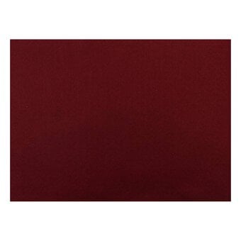 Cranberry Polyester Felt Sheet A4