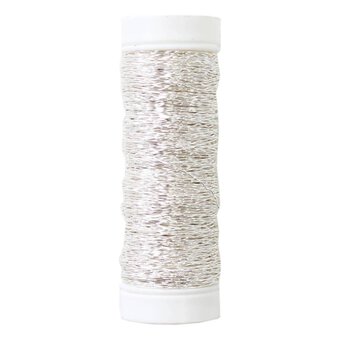 Oasis Silver Floral Bullion Wire 25g