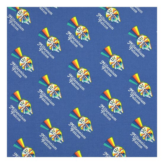 Millennium Falcon Cotton Fabric by the Metre image number 2