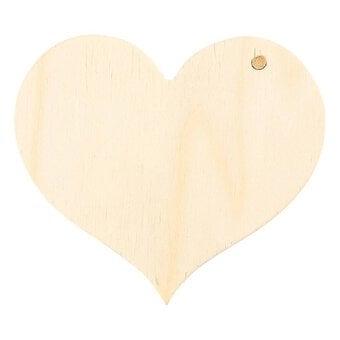Wooden Heart Box 9cm x 4cm image number 2