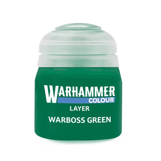 Warhammer Warboss Green Layer Paint 12ml image number 1