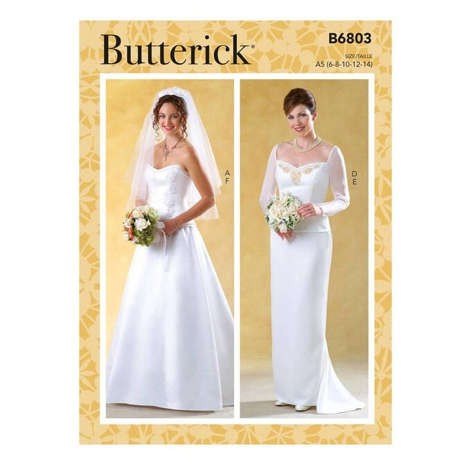 Butterick Formal Tops and Skirts Sewing Pattern B6803 (14-22) image number 1