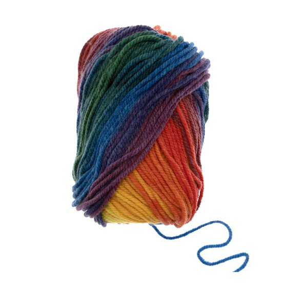 James C Brett Rich Rainbow Aurora Chunky Yarn 100g image number 3