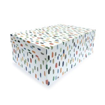 Paint Strokes Photo Box 11cm x 20cm x 29cm