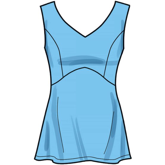 New Look Women's Top Sewing Pattern N6673 image number 4