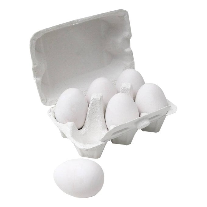Decorate Your Own Ceramic Eggs 6 Pack image number 1