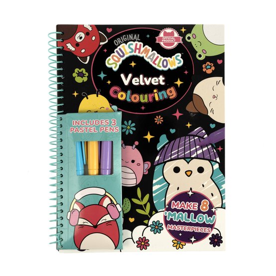 Squishmallows Velvet Colouring Book image number 1