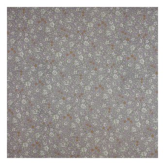 Sevenberry Mauve Cotton Lawn Fabric by the Metre
