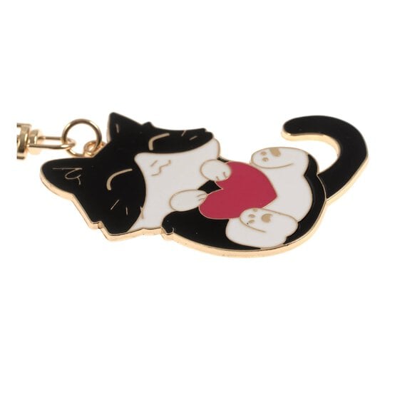 Black Cat Keyring image number 3