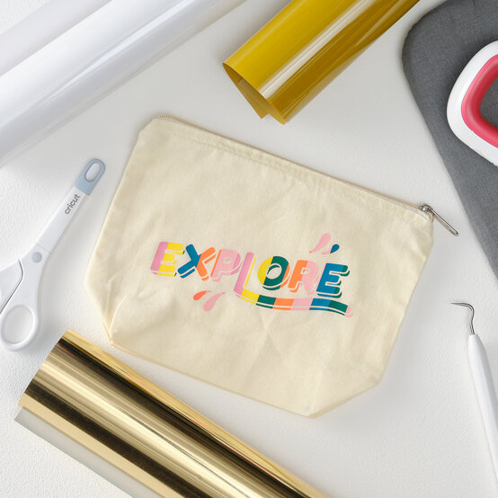 Cricut: How to Use Iron-On Vinyl Scraps image number 1