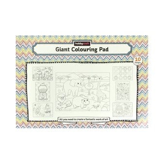 Giant Colouring Pad A2 10 Sheets 