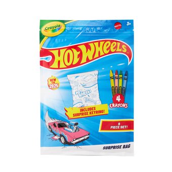 Crayola Hot Wheels Surprise Activity Bag