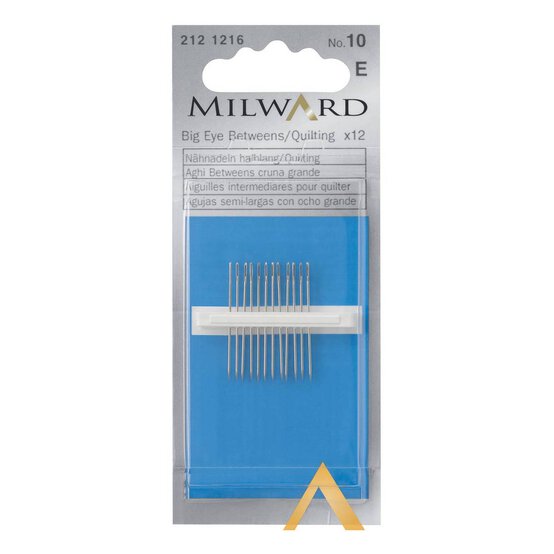 Milward Big Eye Betweens or Quilting Needles 12 Pack image number 1