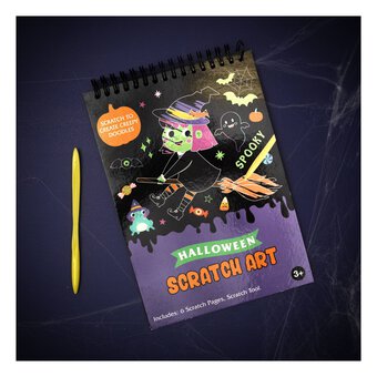 Halloween Scratch Art Activity Book