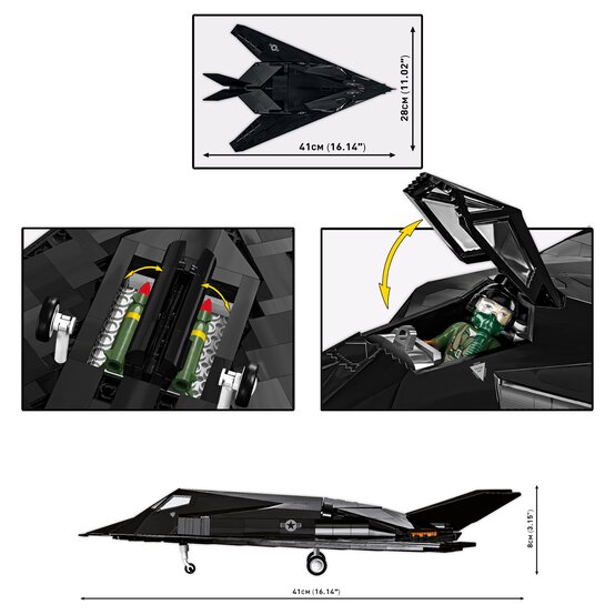 COBI Lockheed F117 Nighthawk Set 1:48 image number 4