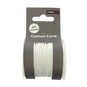 White Cotton Cord 1mm x 40m  image number 2