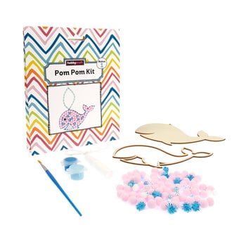 Make Your Own Pom Pom Whale Kit