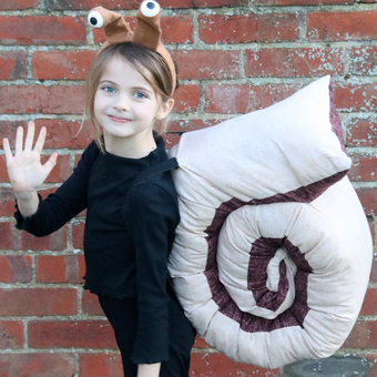 How to Make a Kids' Snail Costume
