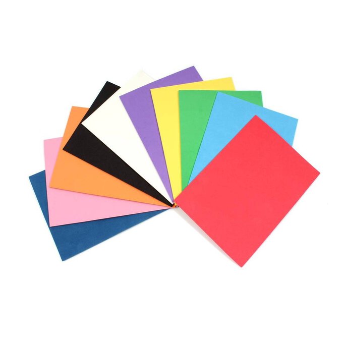 Assorted Fab Foam 21cm x 15cm 25 Pack image number 1