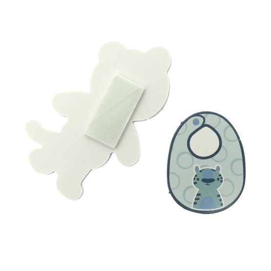 Baby Blue Card Toppers 8 Pack image number 3