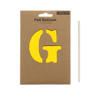Extra Large Gold Foil Letter G Balloon image number 3