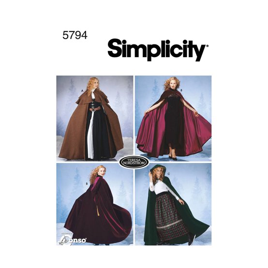Simplicity Costumes Sewing Pattern 5794