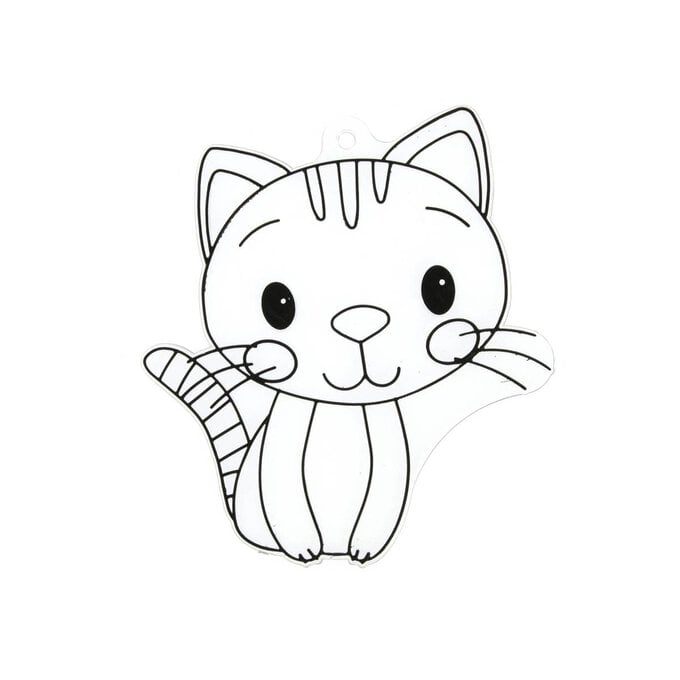 Cat Plastic Suncatcher image number 1