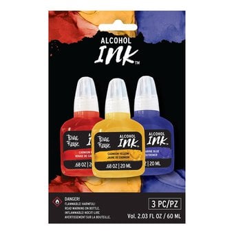Brea Reese Red Blue and Yellow Alcohol Ink 20ml 3 Pack