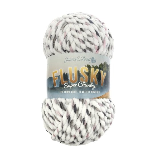 James C Brett Winter Dawn Flusky Super Chunky 100g  image number 1