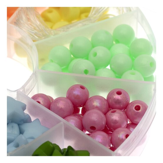 Pastel Rainbow Bead Set image number 4