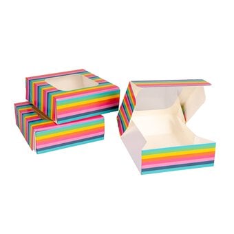 Rainbow Small Treat Boxes 3 Pack