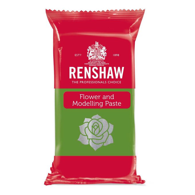 Renshaw Grass Green Flower and Modelling Paste 250 g