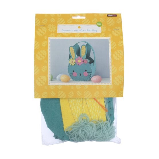 Decorate Your Own Easter Bunny Felt Bag image number 3