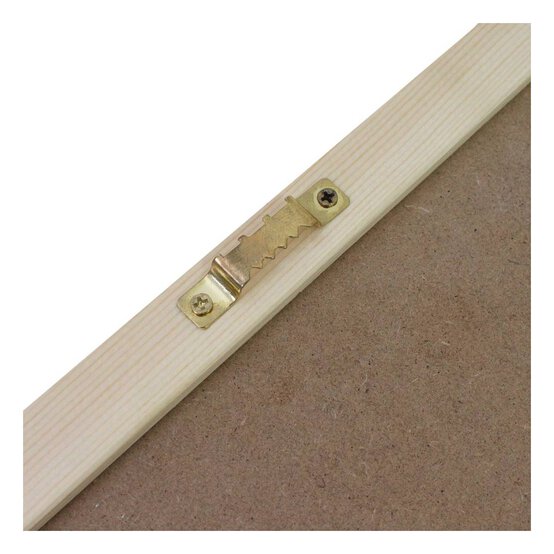 Natural Wood Black Frame with Letters 144 Pieces image number 2