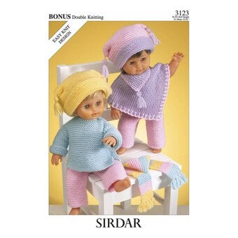 Sirdar Bonus DK Pattern Leaflet 3123